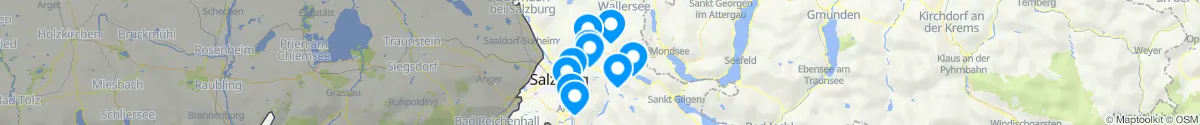 Map view for Pharmacies emergency services nearby Hof bei Salzburg (Salzburg-Umgebung, Salzburg)